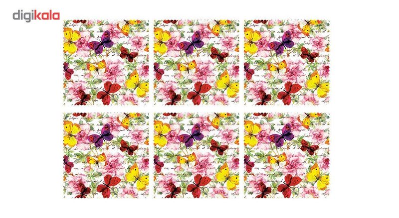 زیر بشقابی کد U1-42010 بسته 6 عددی