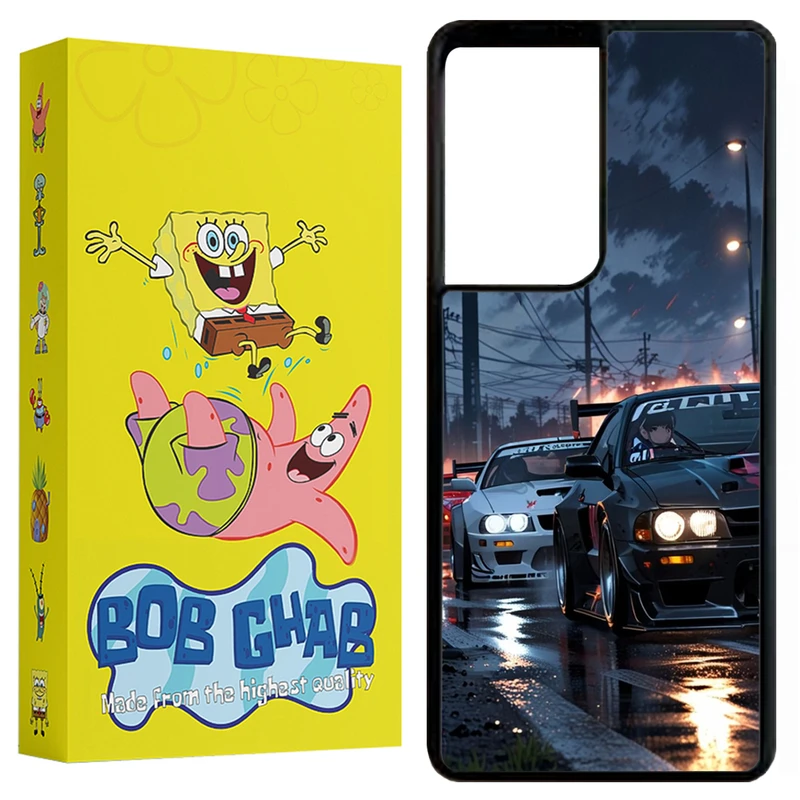 کاور باب قاب طرح ماشین مدل BCPS21U مناسب برای گوشی موبایل سامسونگ Galaxy S21 Ultra 5G