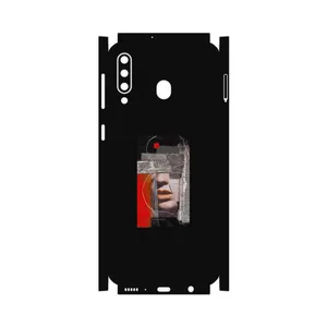 MAHOOT Collage of Mouth-FullSkin Cover Sticker for Samsung Galaxy M30