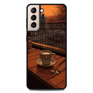 AKAM AMC-WSGS21P-COFFEE-11 Cover For Samsung Galaxy S21 Plus