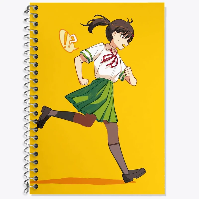 دفتر زبان 50 برگ خندالو مدل دو خط طرح سوزومه کد 28865