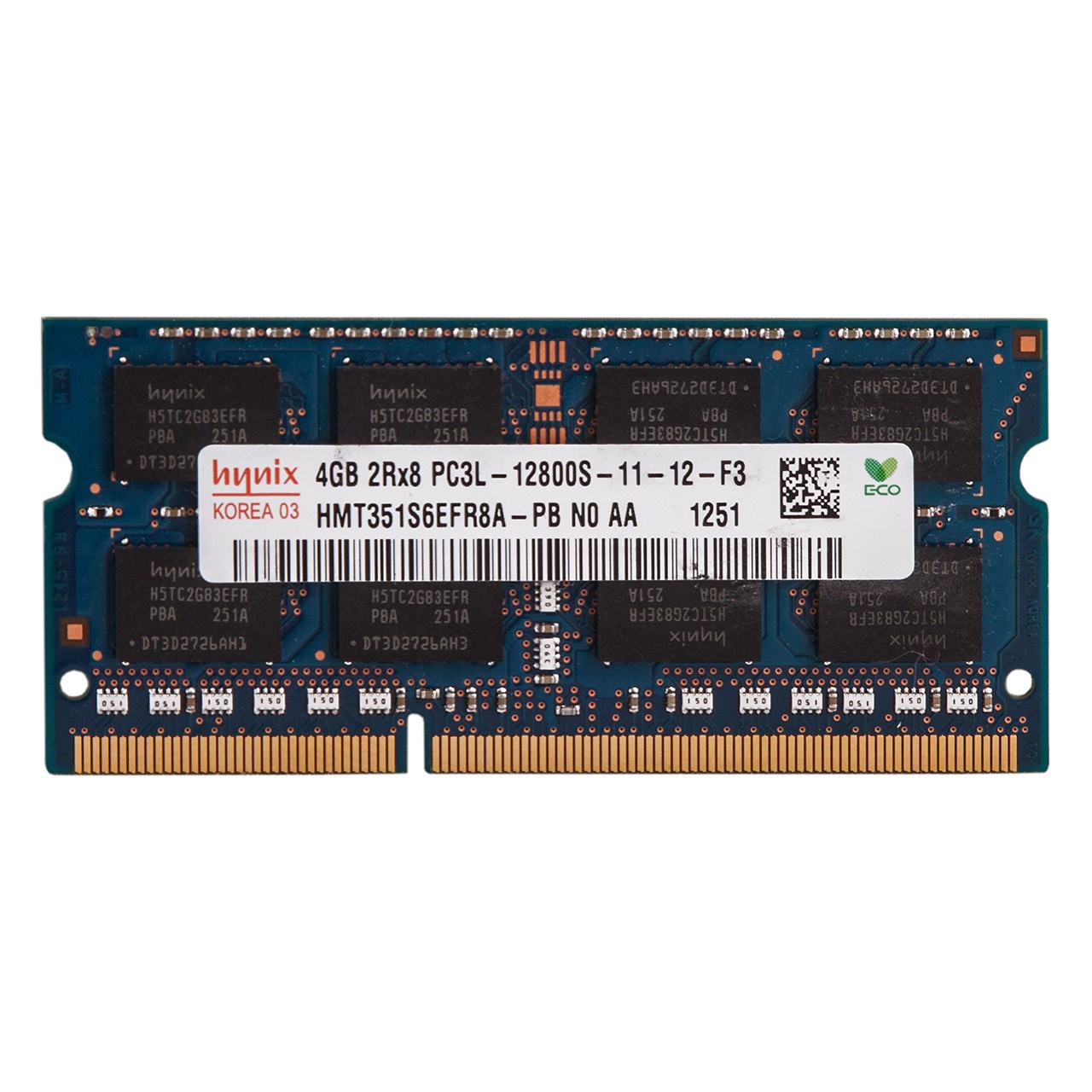 رم لپ تاپ هاینیکس مدل DDR3 12800S MHz ظرفیت 4 گیگابایت