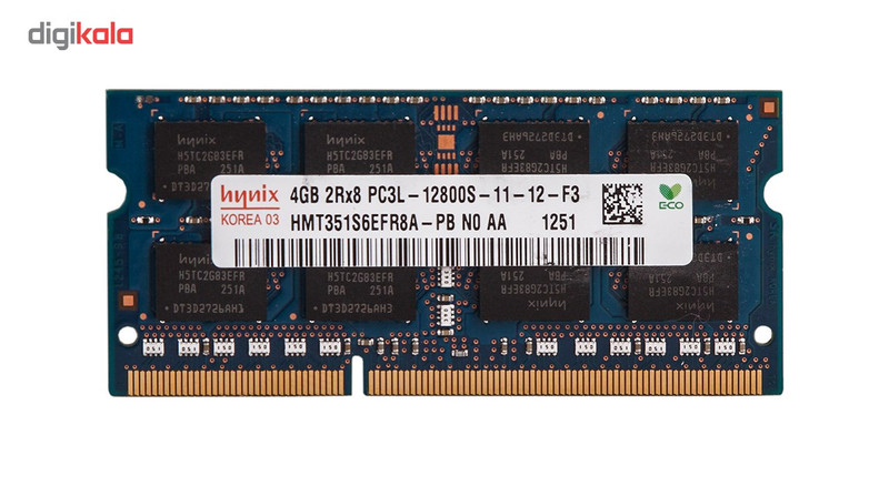 رم لپ تاپ هاینیکس مدل DDR3 12800S MHz ظرفیت 4 گیگابایت