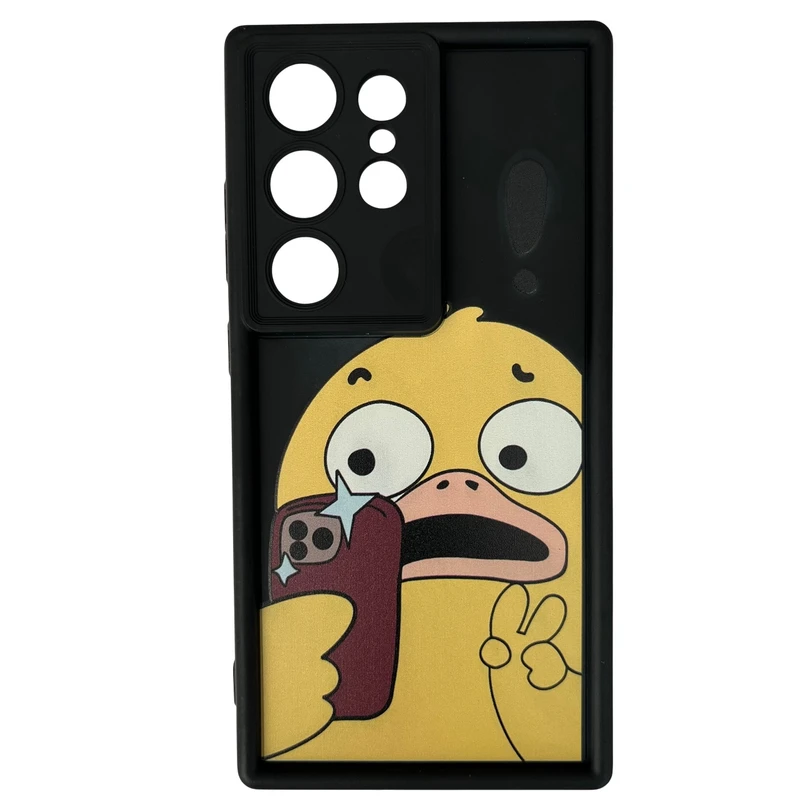 کاور مدل سولید طرح جوجه کد 479 مناسب برای گوشی موبایل سامسونگ Galaxy S24 Ultra