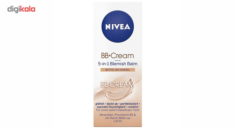 کرم ضد آفتاب نیوآ سری BB مدل 5in1 Blemish Balm SPF10 حجم 50 میلی لیتر کرم ضد آفتاب نیوآ سری BB مدل 5in1 Blemish Balm SPF10 حجم 50 میلی لیتر