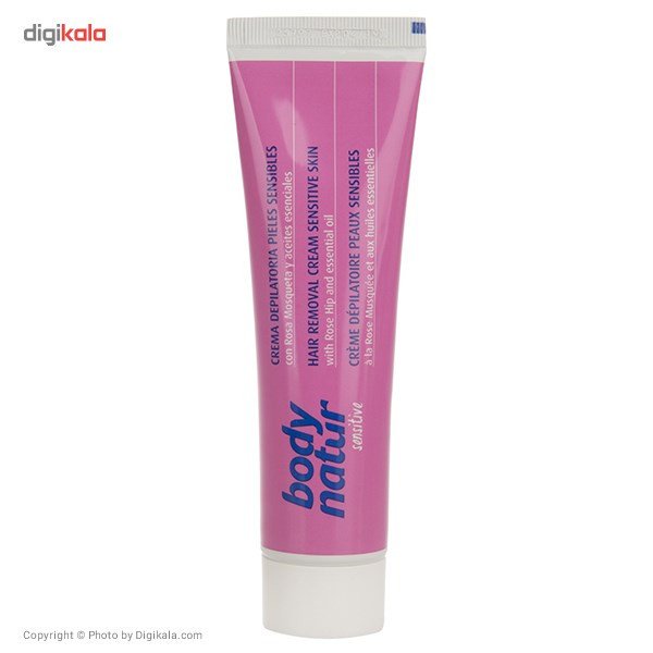 کرم موبر بدن بادی ناتور مدل Rose Hip حجم 100 میلی لیتر
