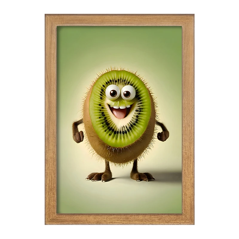 تابلو خندالو مدل کیوی بامزه کد F8620