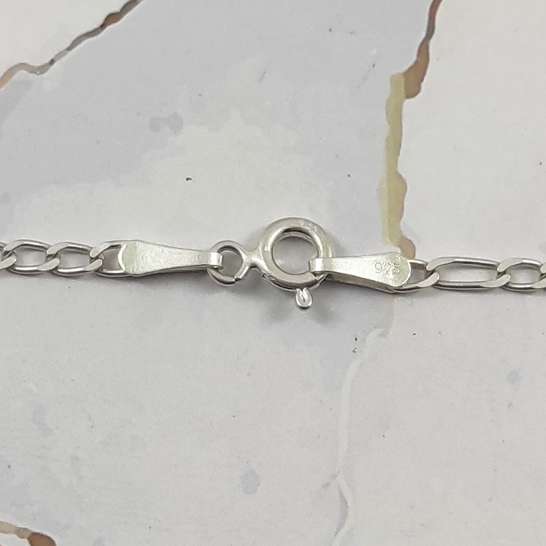 زنجیر نقره زنانه سلین کالا مدل فیگارو کد 6