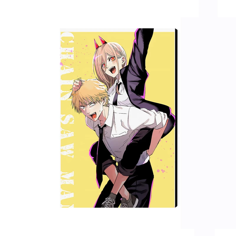 تابلو شاسی عرش مدل انیمه مرد اره ای Chainsaw Man کد As2215