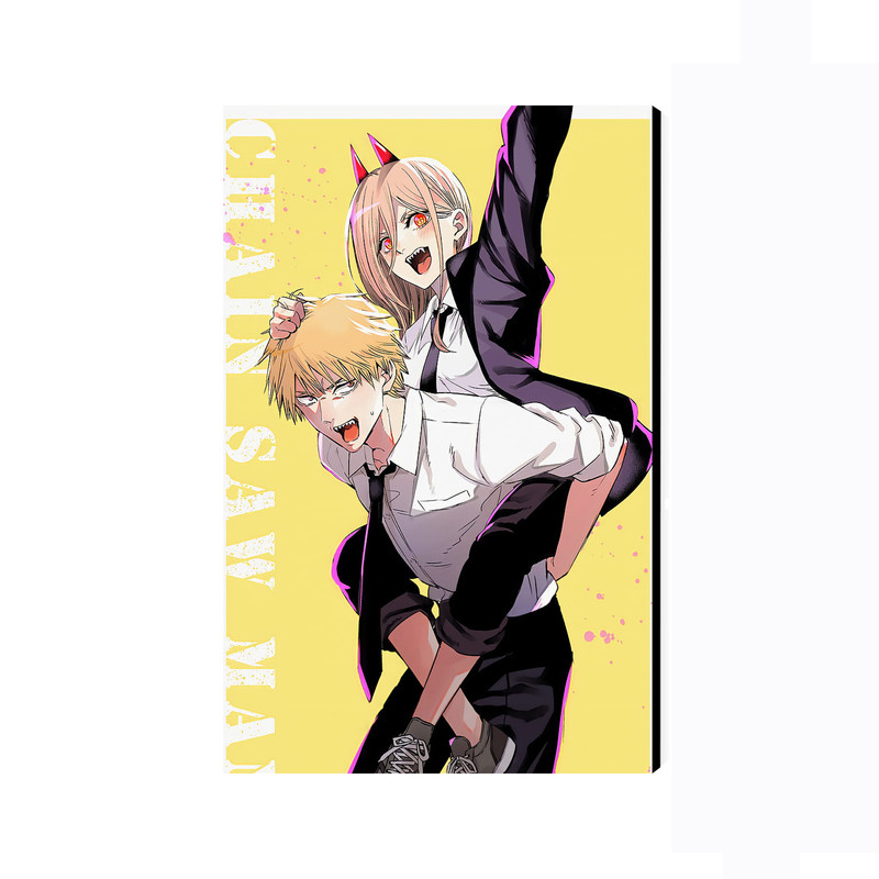 تابلو شاسی عرش مدل انیمه مرد اره ای Chainsaw Man کد As2215