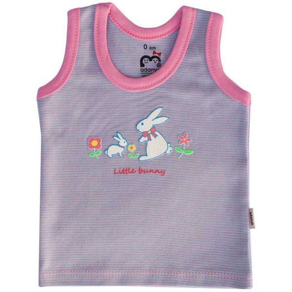 زیرپوش رکابی نوزادی آدمک مدل Little Rabbit زیرپوش رکابی نوزادی آدمک مدل Little Rabbit