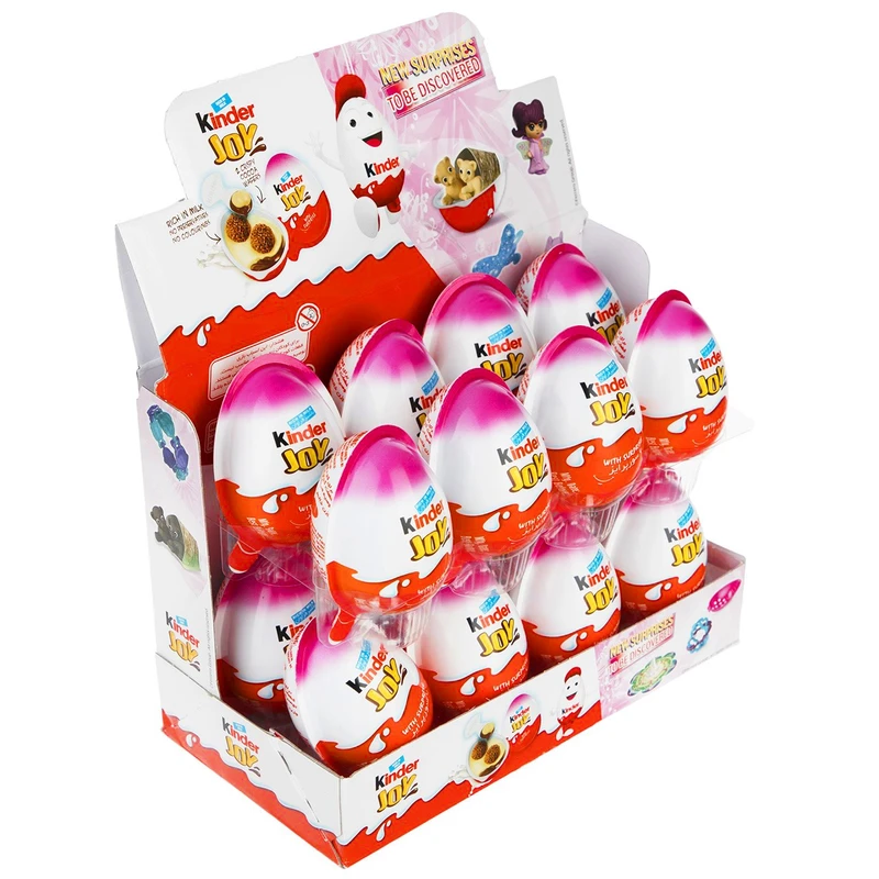 تخم مرغ شانسی کیندر جوی مدل Pink بسته 16 تایی