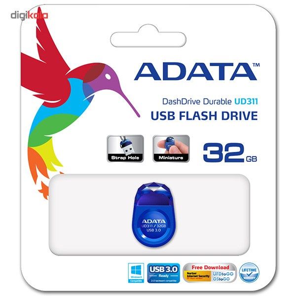 فلش مموری ای دیتا مدل DashDrive Durable UD311 ظرفیت 32 گیگابایت main 1 3