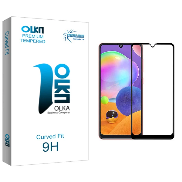 محافظ صفحه نمایش کولینگ مدل Olka glass مناسب برای گوشی موبایل سامسونگ Galaxy A31