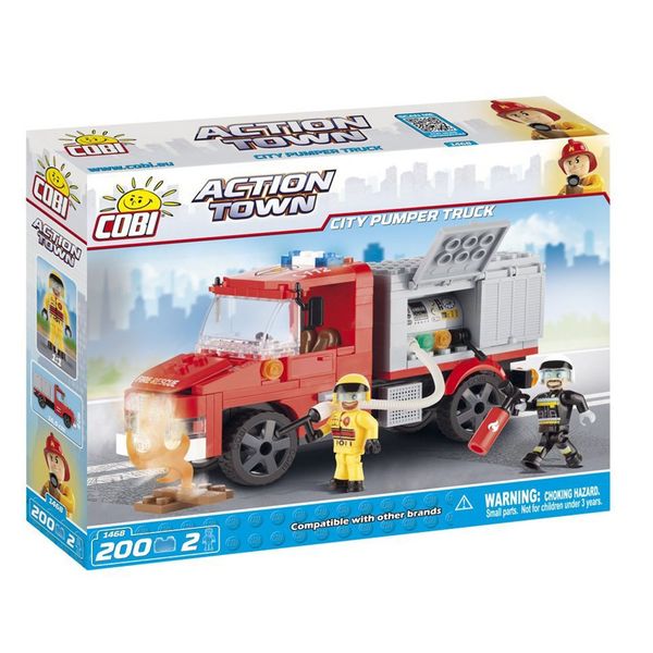 لگو کوبی مدل Action Town - City Pumper Truck لگو کوبی مدل Action Town - City Pumper Truck