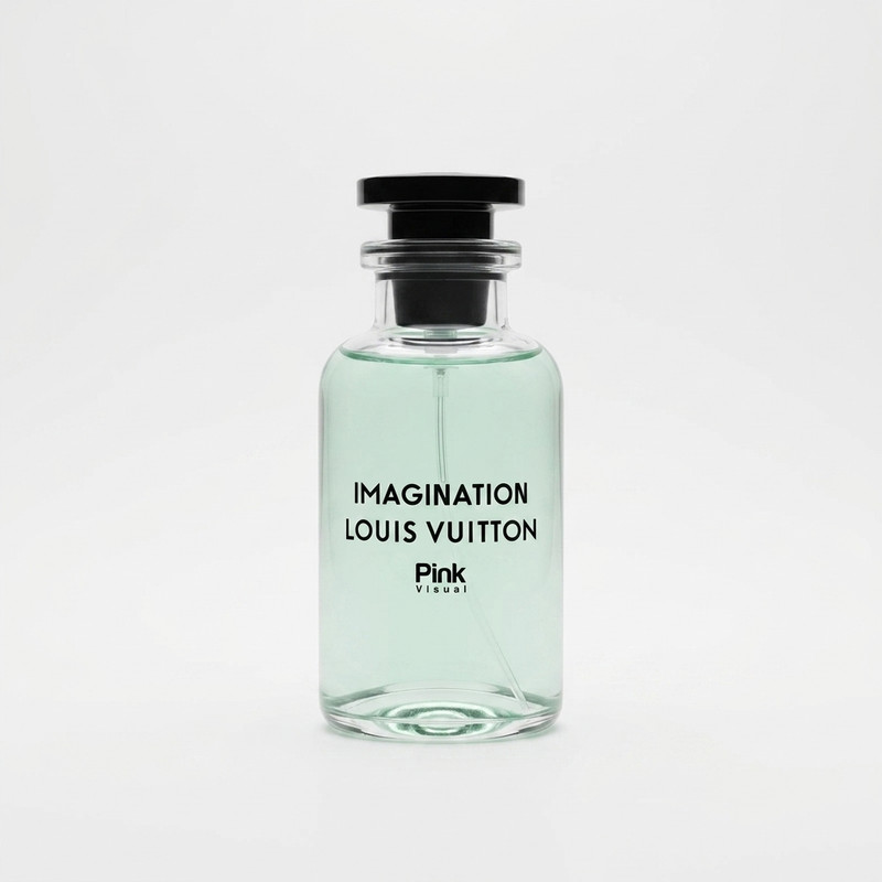 عطر جیبی مردانه پینک ویژوآل مدل لویی ویتون ایمیجینیشن با رایحه خنک و مرکباتی حجم ۲۵ میلی‌لیتر