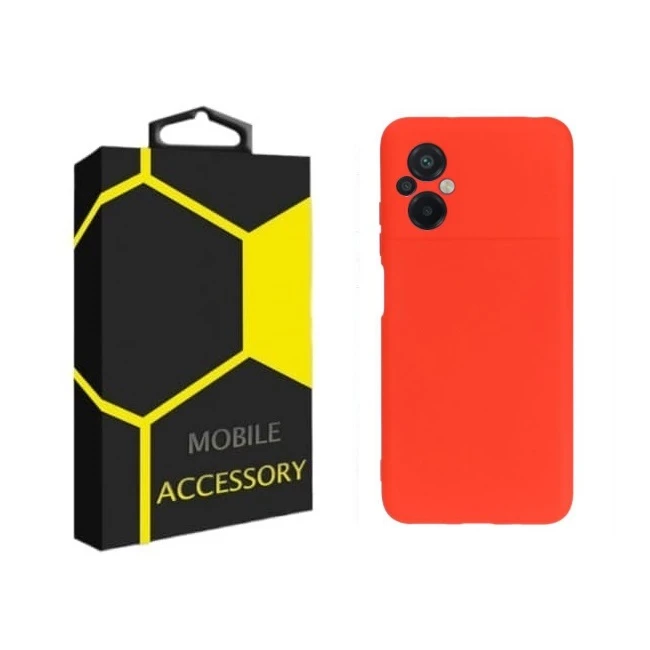 کاور مدل silicon مناسب برای گوشی موبایل شیائومی Poco M5