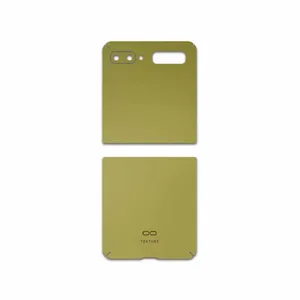 MAHOOT Matte-Gold Cover Sticker for Samsung Galaxy Z Flip