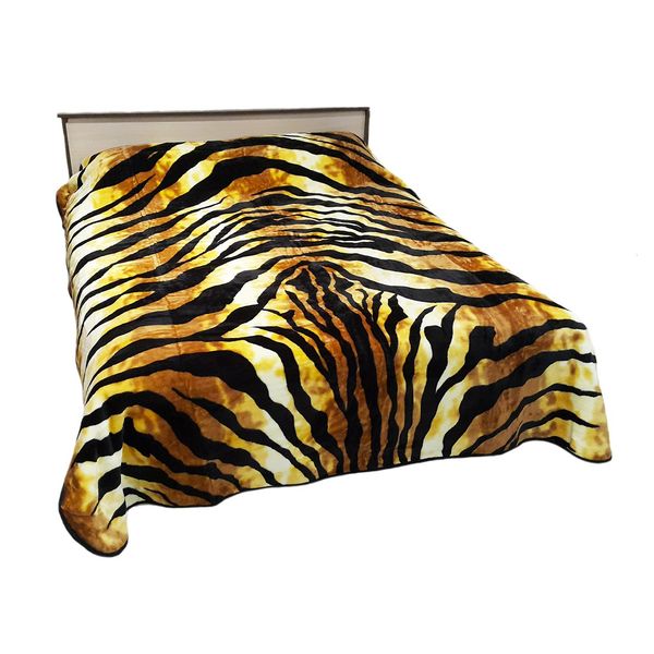 پتوی دونفره درمینا طرح Tiger پتوی دونفره درمینا طرح Tiger