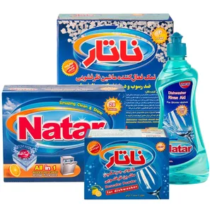 مجموعه مواد شوینده ماشین ظرفشویی 4 عددی ناتار کد 4