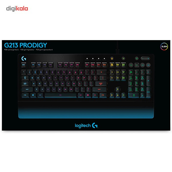 کیبورد مخصوص بازی لاجیتک مدل G213 Prodigy