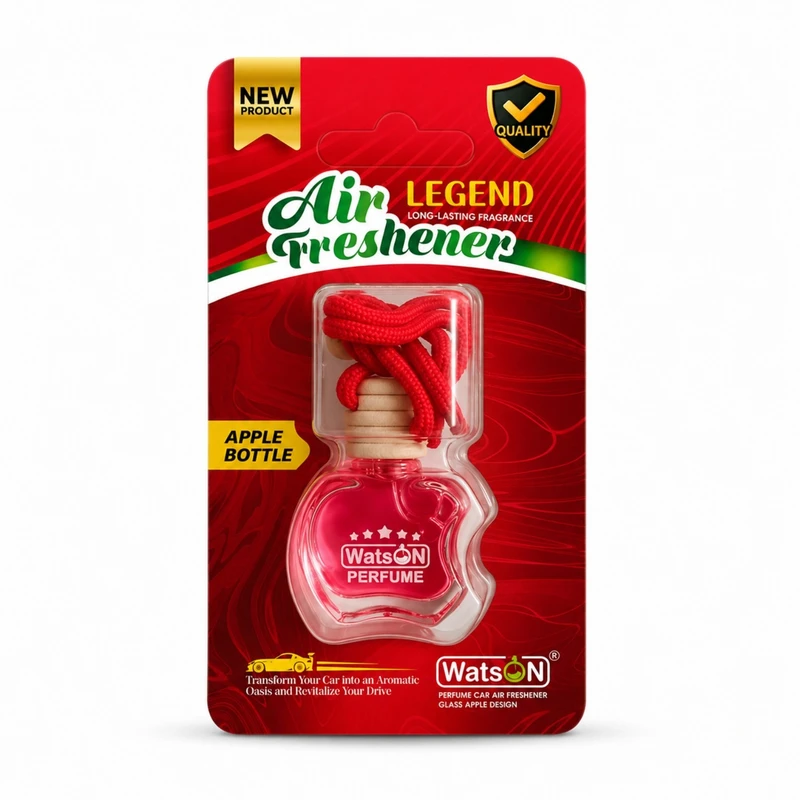 آویز خوشبوکننده خودرو واتسون مدل B101 با رایحه ادکلن LEGEND حجم 10 میلی‌لیتر