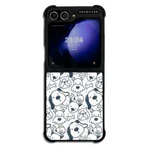 AKAM AMC-WSGZFLIP5-DOGS-5 Cover For Samsung Galaxy Z Flip 5