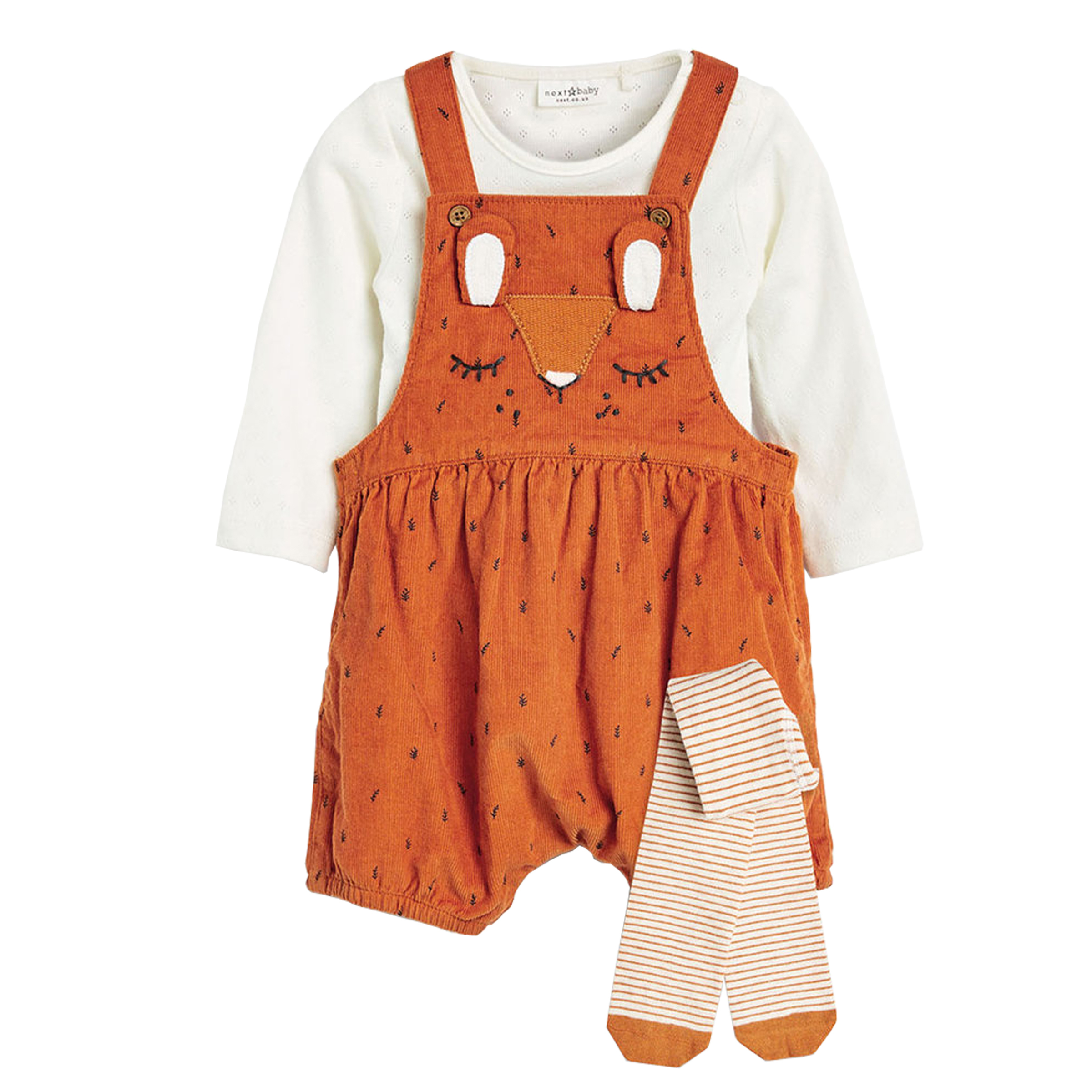 ست 3 تکه لباس نوزادی نکست مدل VB-0102