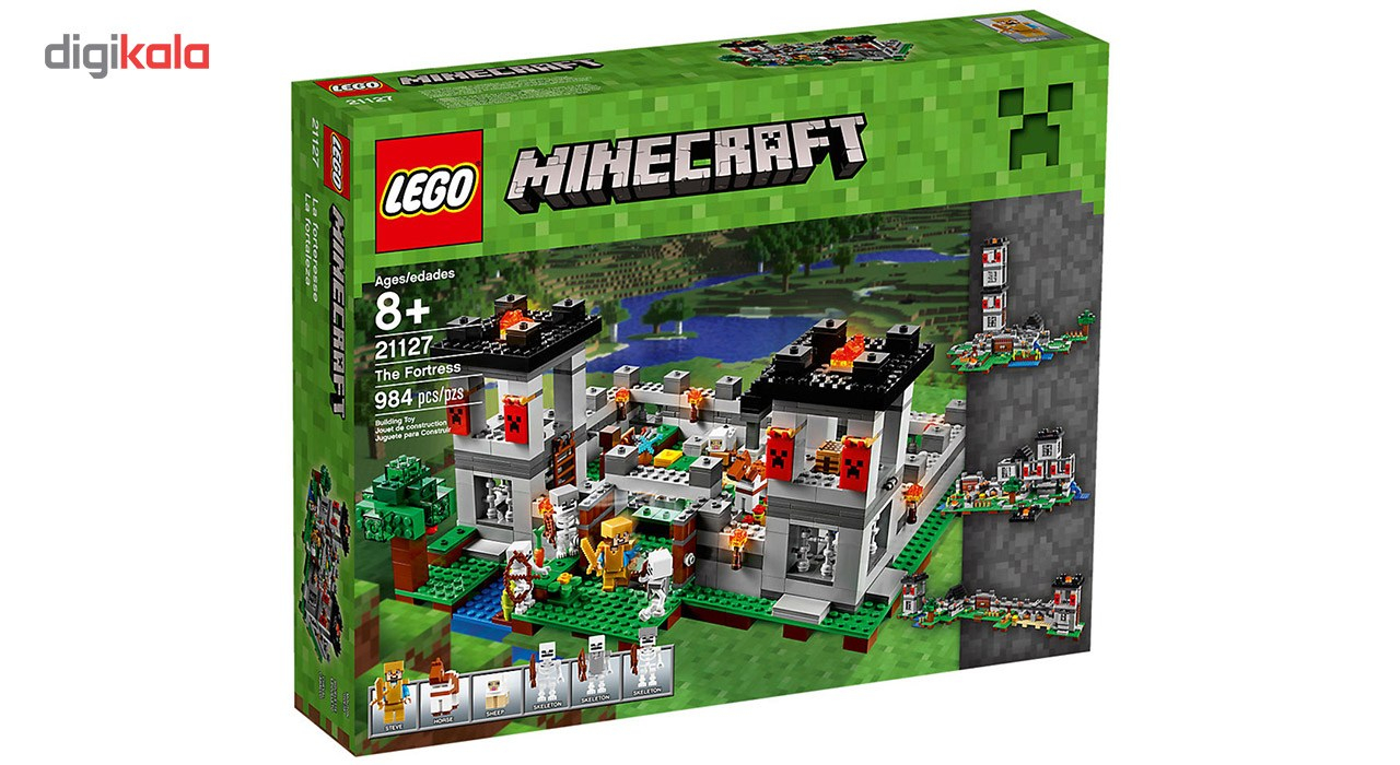 لگو سری Minecraft مدل The Fortress 21127