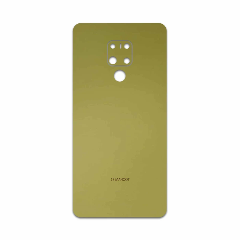 برچسب پوششی ماهوت مدل Matte-Gold مناسب برای گوشی موبایل هوآوی Mate 20 X