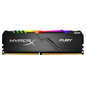 رم کامپیوتر DDR4 تک کاناله 3200 مگاهرتز CL16 هایپرایکس مدل Hyperx Fury RGB ظرفیت 8 گیگابایت