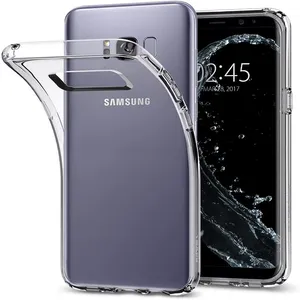 کاور مدل Clear TPU مناسب برای گوشی موبایل سامسونگ Galaxy S8 