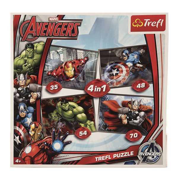 پازل 207 تکه تریفل مدل Avengers 4in1 پازل 207 تکه تریفل مدل Avengers 4in1