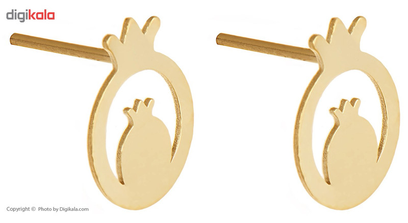 گوشواره طلا 18 عیار زنانه پندار گلد مدل GM23