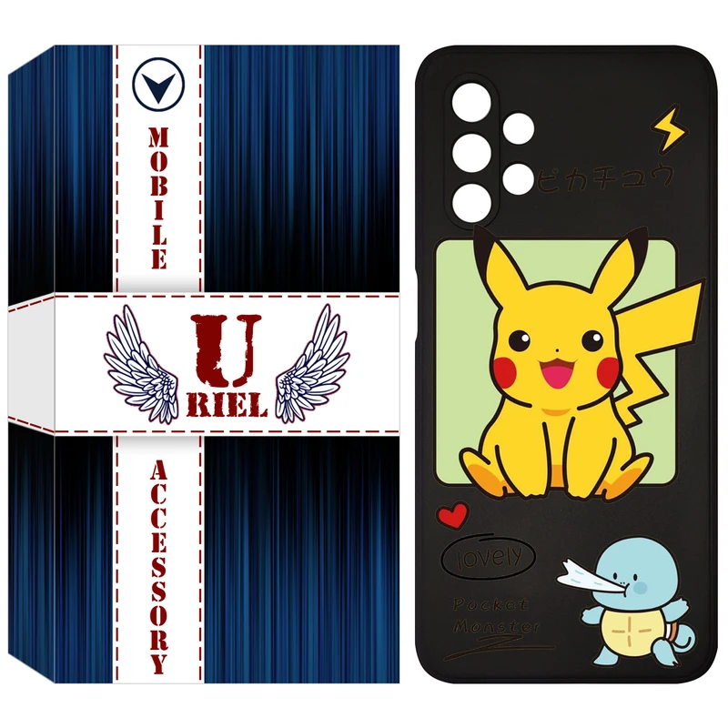 کاور یوریل مدل KSH کد 28 طرح پوکمون مناسب برای گوشی موبایل سامسونگ Galaxy A13 4G