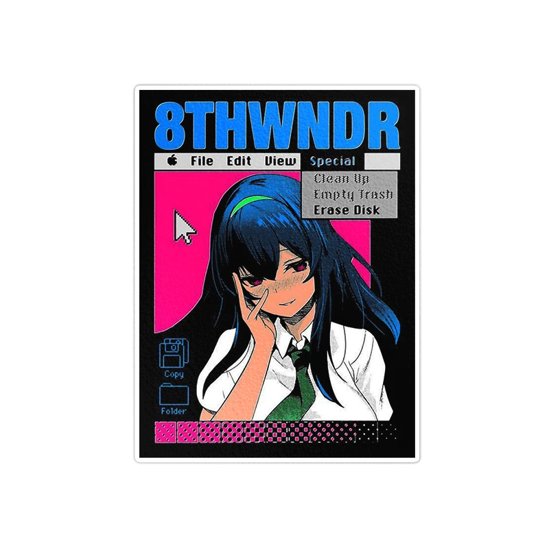     استیکر لپ تاپ ماسا دیزاین طرح ANIME مدل STKA00313