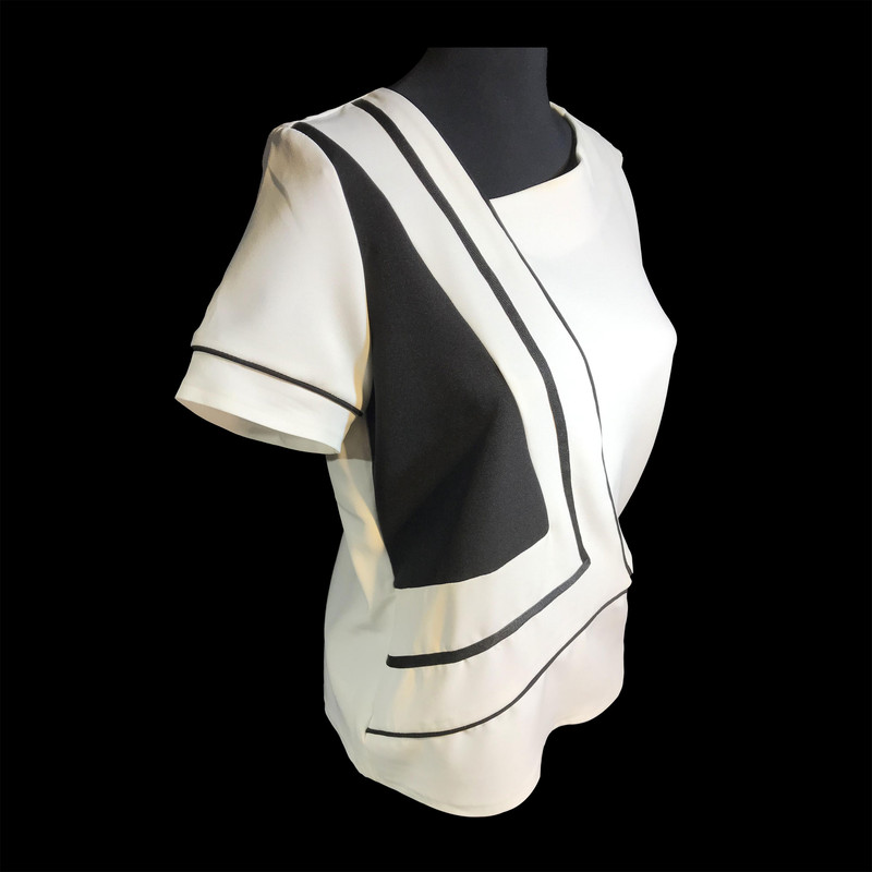 بلوز آستین کوتاه زنانه مدل Michele کد MT58