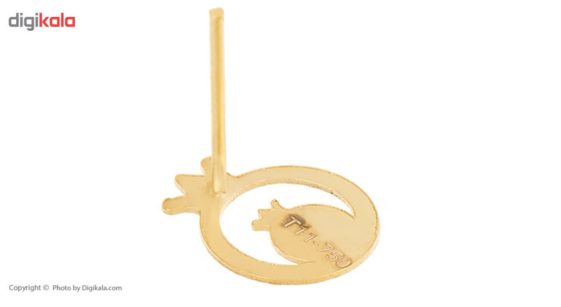 گوشواره طلا 18 عیار زنانه پندار گلد مدل GM23