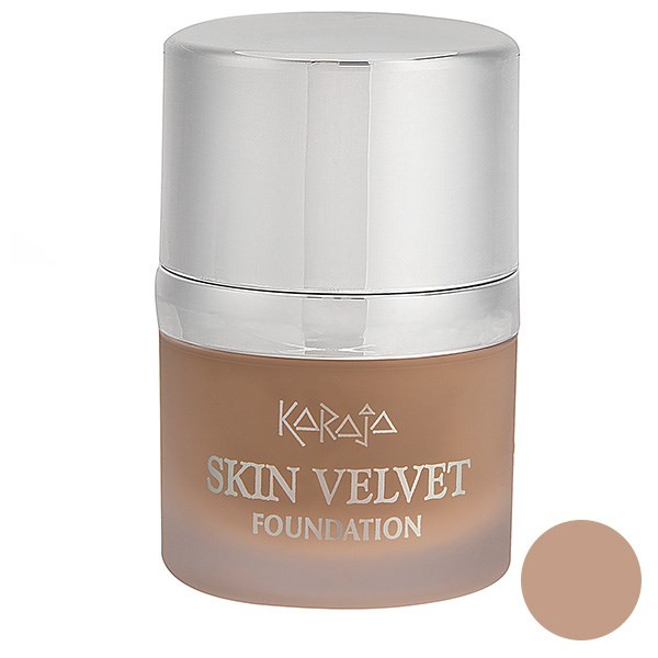 کرم پودر کاراجا سری Skin Velvet شماره 04 حجم 27 میلی لیتر