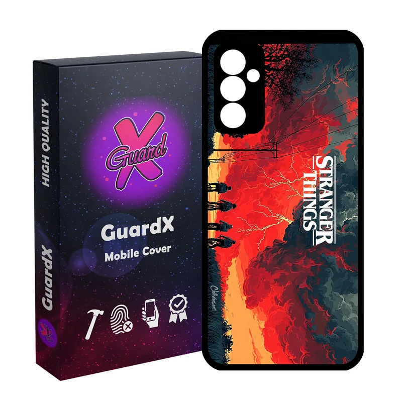کاور گارد ایکس طرح چیزهای عجیب مدل 10887 مناسب برای گوشی موبایل سامسونگ Galaxy A15 4G / A15 5G