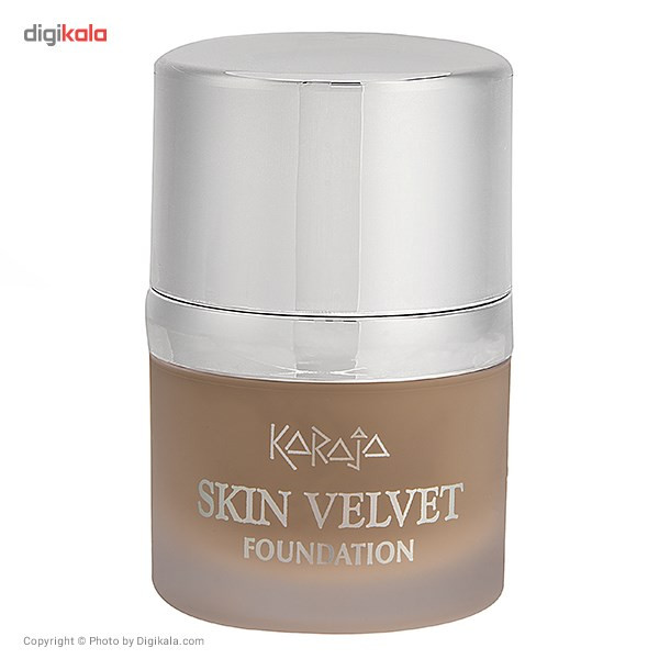کرم پودر کاراجا سری Skin Velvet شماره 04 حجم 27 میلی لیتر