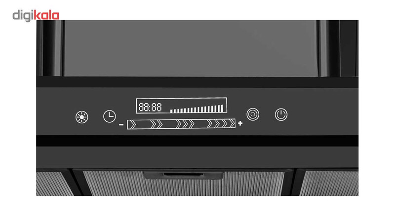 هود شومینه ای ایلیا استیل مدل Mitra سایز 90