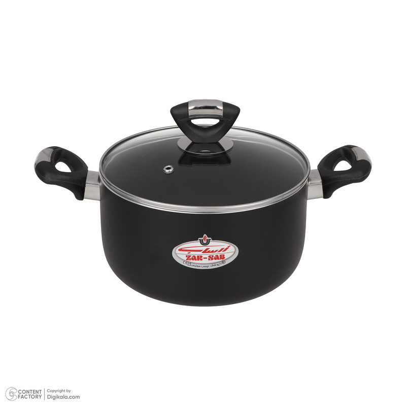 قابلمه زرساب مدل دو دسته کد GC420G سایز 20