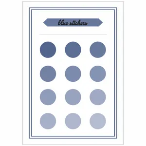استیکر لپ تاب آبی مدل 022