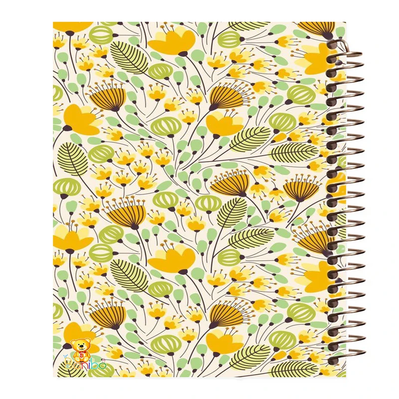 دفتر نقاشی 50 برگ بانیبو مدل گل کد 368