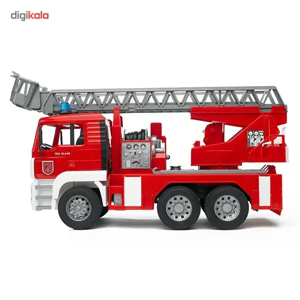 ماشین بازی برودر مدل Man Fire Engine