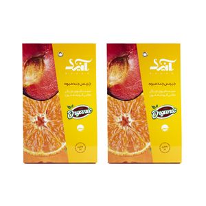 نقد و بررسی میوه خشک سیب کیوی نارنگی طالبی آلو شابلون آنید - 150 گرم بسته 2 عددی توسط خریداران