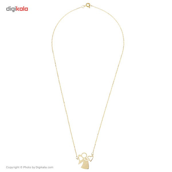 گردنبند طلا 18 عیار زنانه مایا ماهک مدل MM0359 طرح فرشته