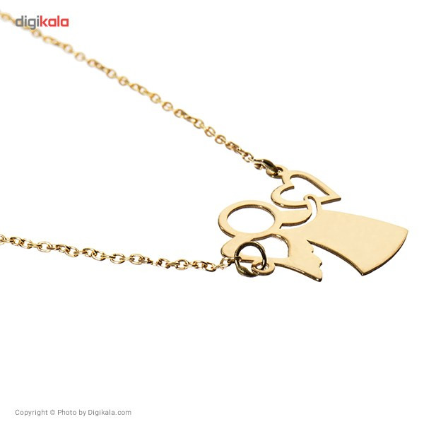گردنبند طلا 18 عیار زنانه مایا ماهک مدل MM0359 طرح فرشته