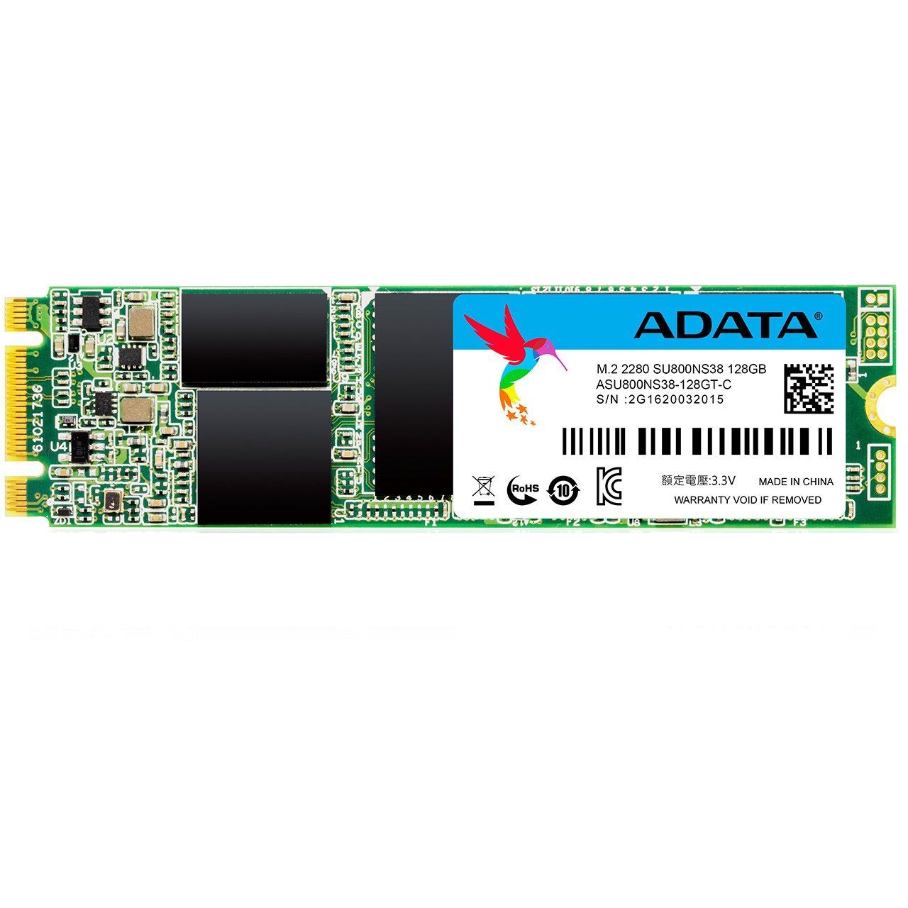 حافظه SSD ای دیتا مدل SU800 ظرفیت 128 گیگابایت